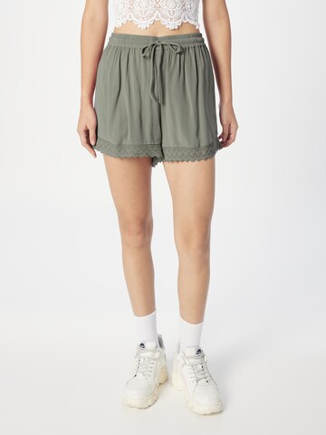 ABOUT YOU Loose fit Pants 'Dorina' in Green: front