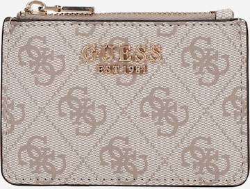 GUESS Etui 'LAUREL II' in Bruin: voorkant