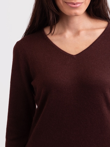 Pull-over CASH-MERE.CH en marron