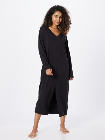 ESPRIT - Camisola de pijama em preto: frente