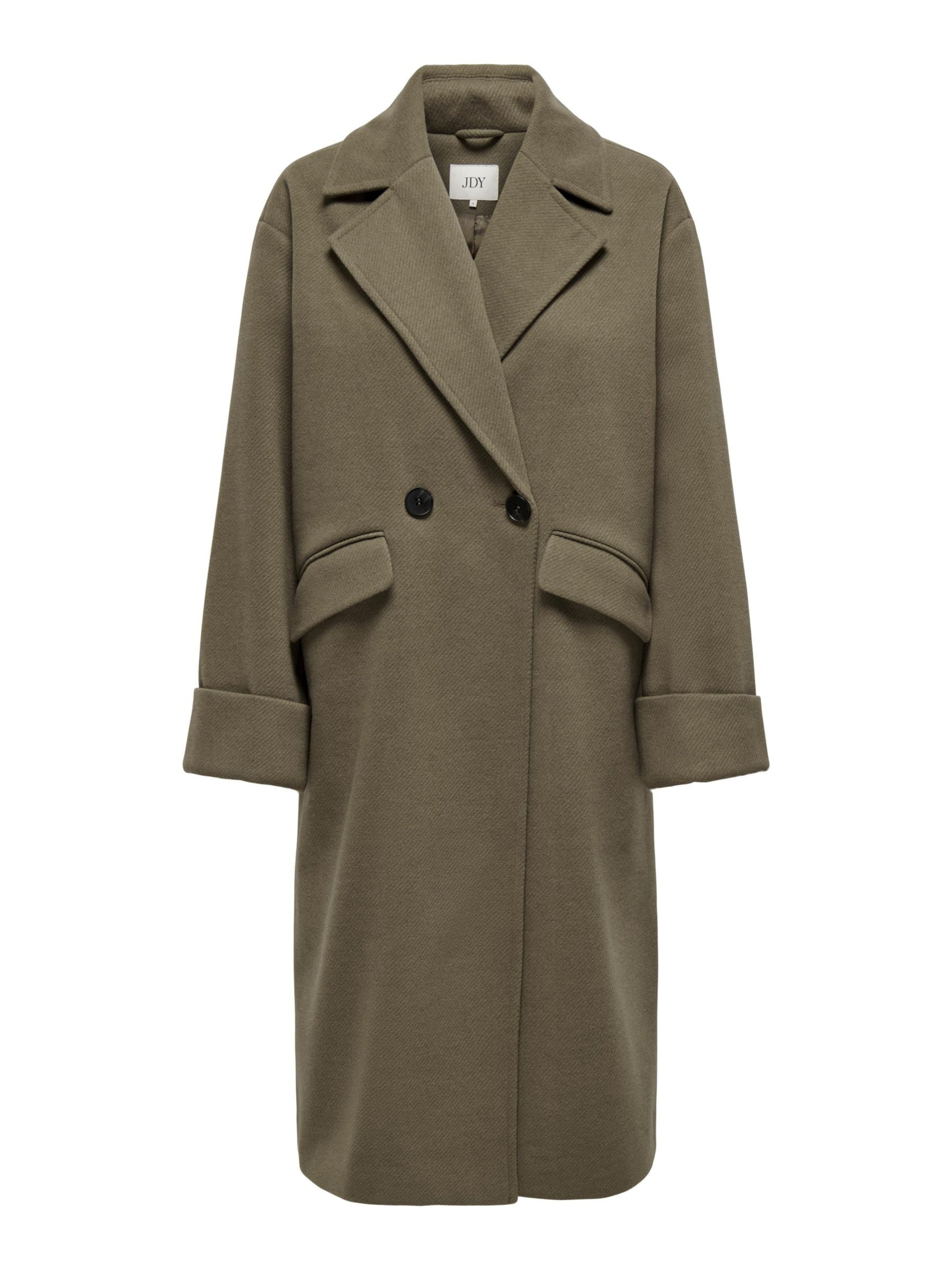 Manteau d’hiver 'JDYFREJA' JDY en marron : devant