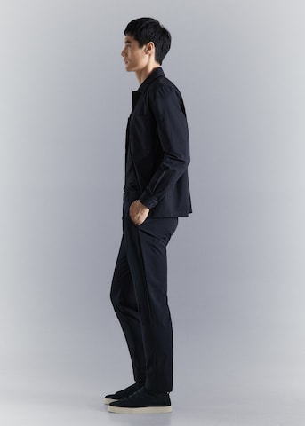 MANGO MAN Slim fit Chino Pants 'Due' in Blue