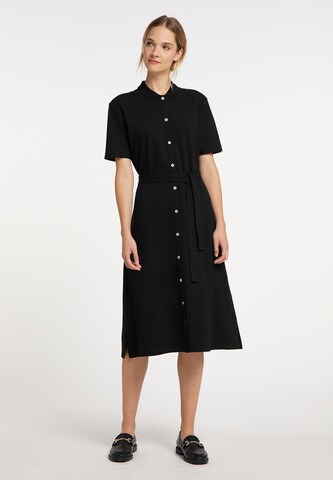 DreiMaster Maritim Shirt Dress in Black