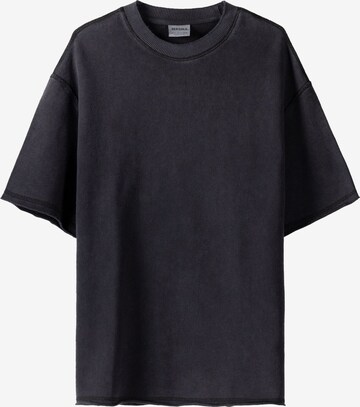 Sweat-shirt Bershka en noir : devant