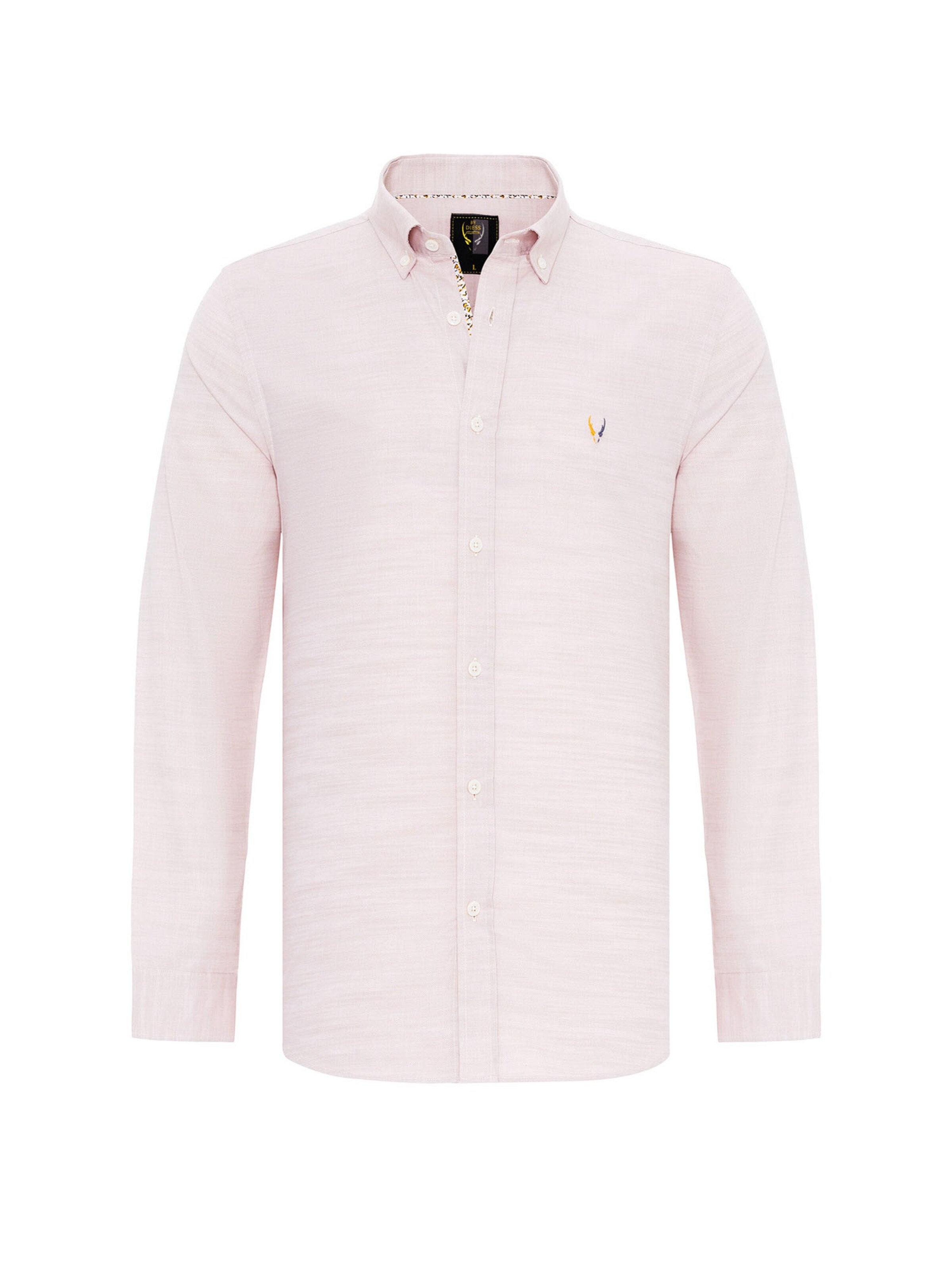 By Diess Collection Regular fit Srajca | roza barva: sprednja stran