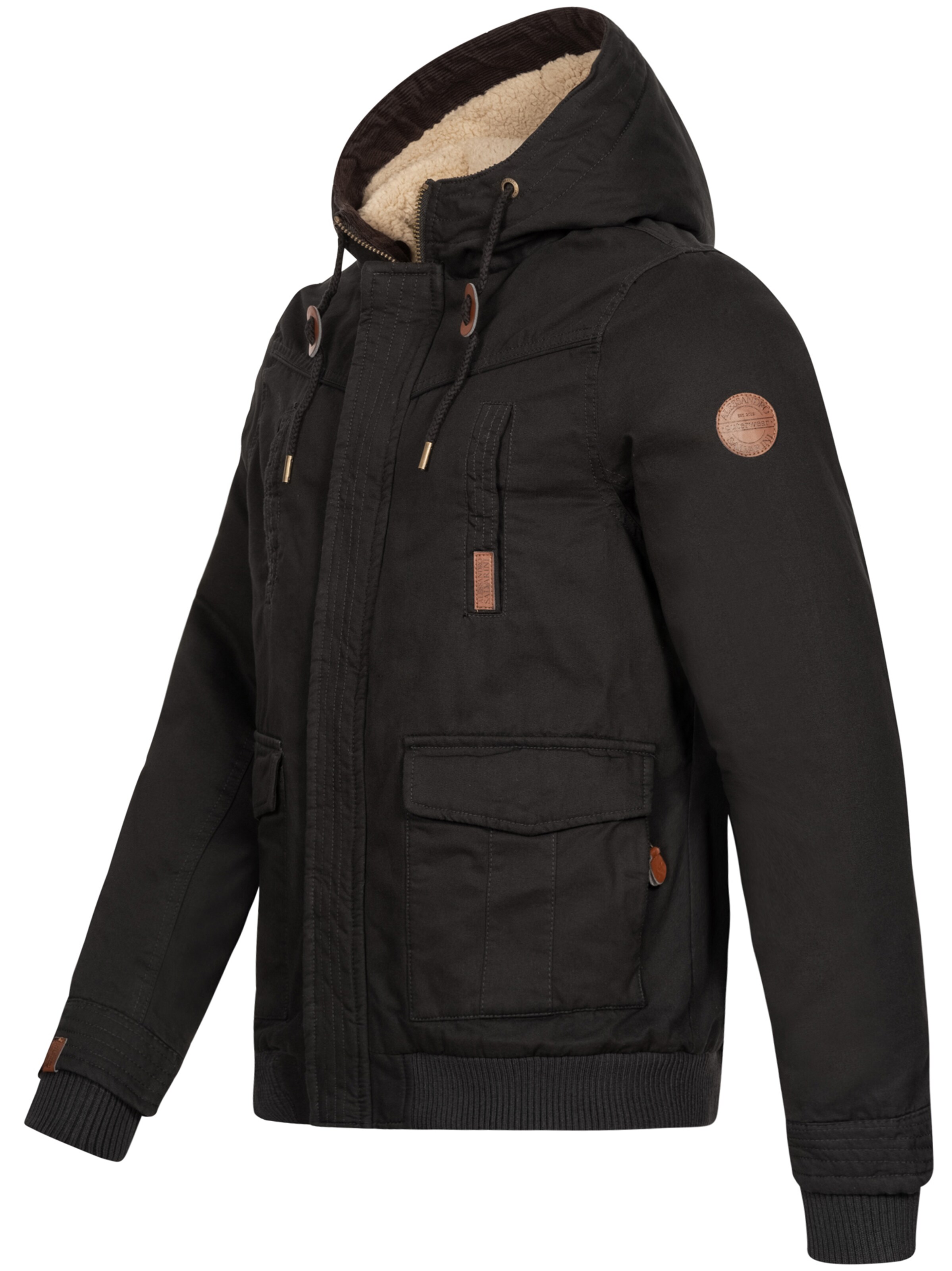 Alessandro Salvarini Winter jacket 'Rigio' in Black