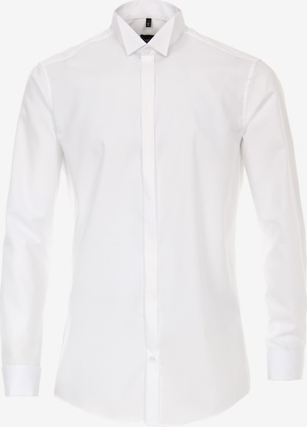 VENTI Business Shirt in White: front