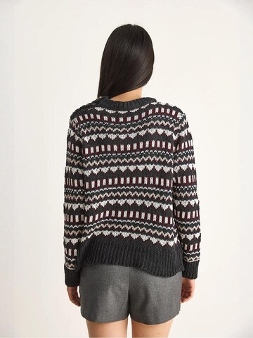 Pull-over Bianco Lucci en gris