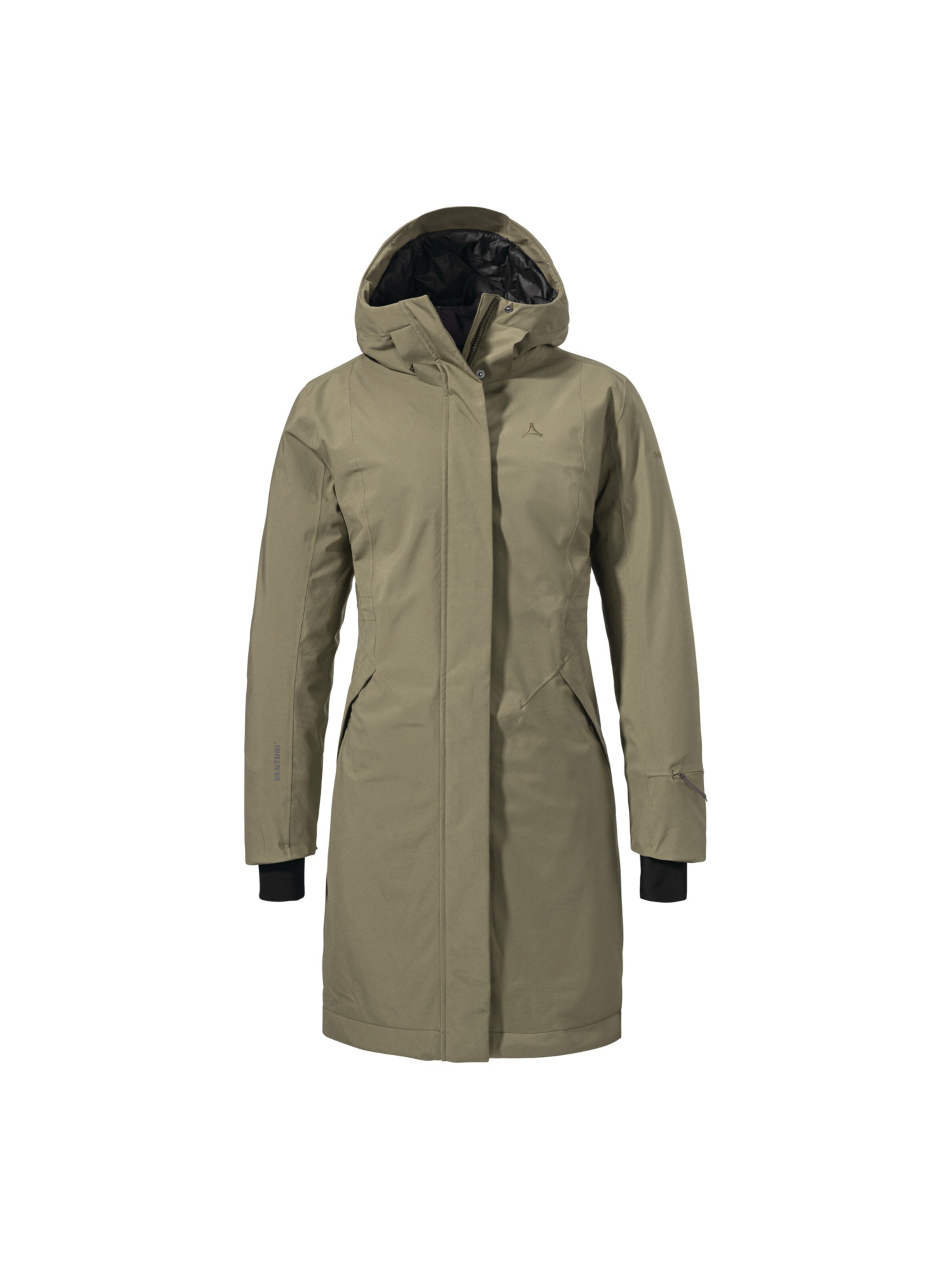 Schöffel Outdoor coat in Green: front