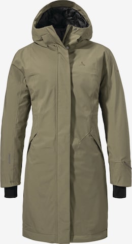 Schöffel Outdoormantel in Groen: voorkant