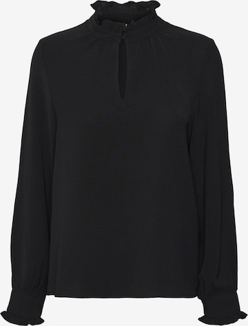 VERO MODA - Blusa 'ALVA' en negro: frente