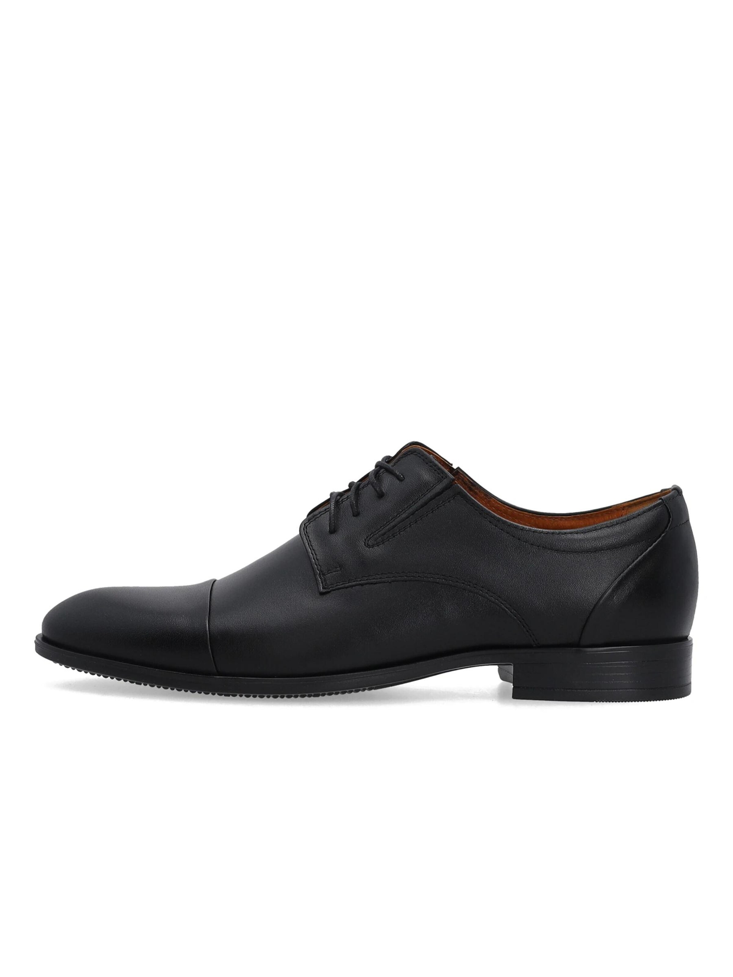 VENEZIA Lace-up shoe in Black: front