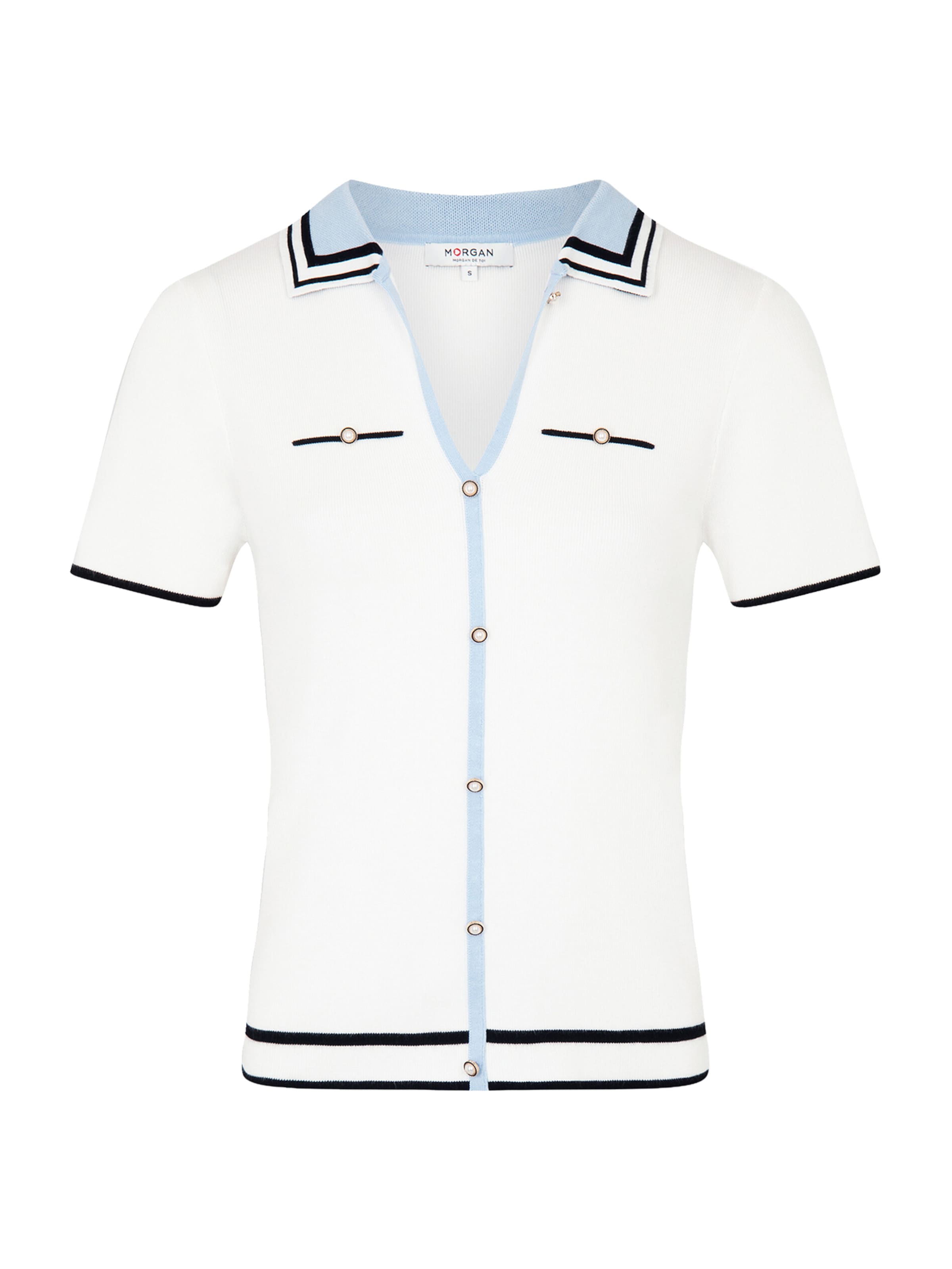 Morgan Πουλόβερ σε μπεζ: μπροστά