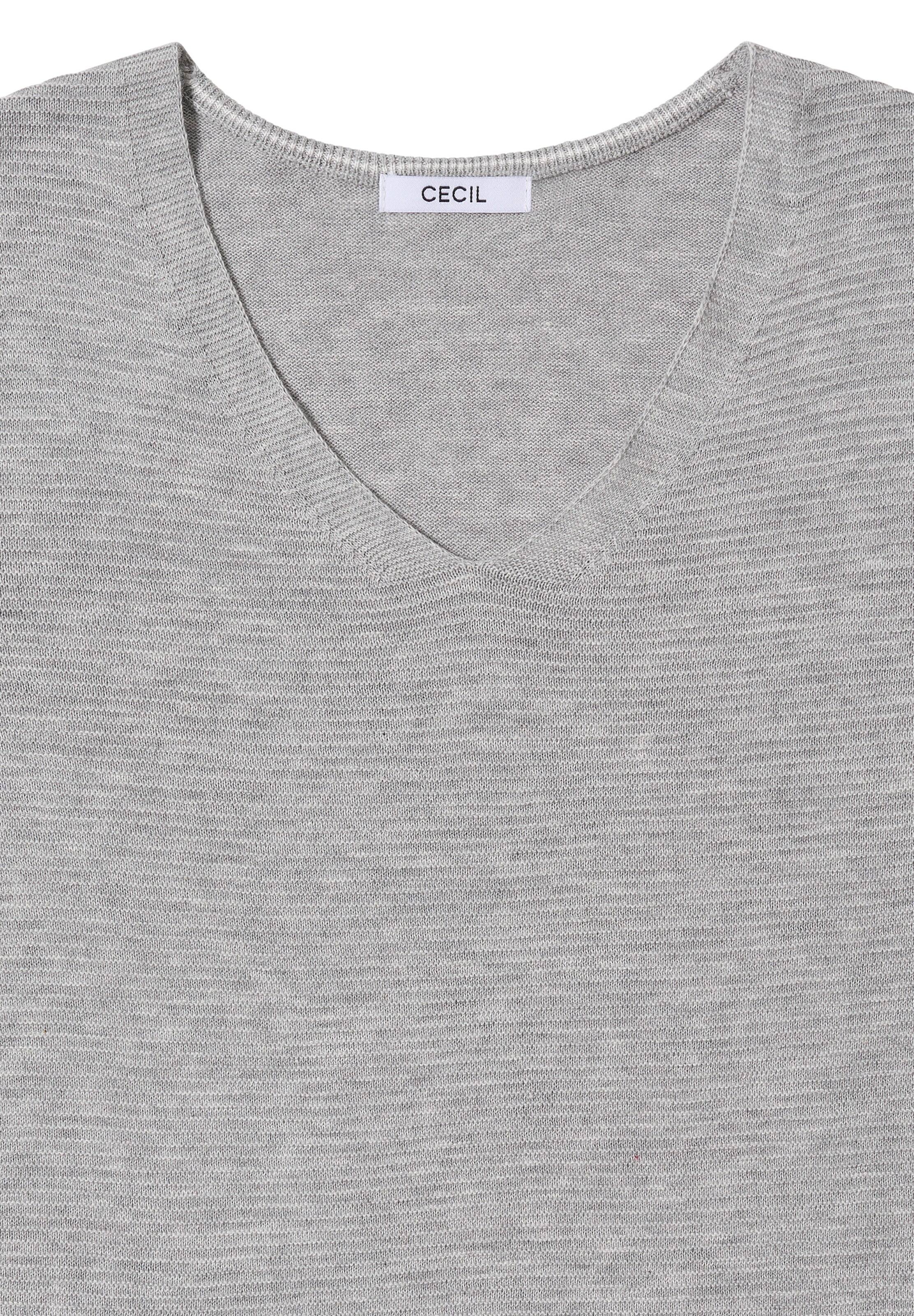 STREET ONE Pullover in Grau