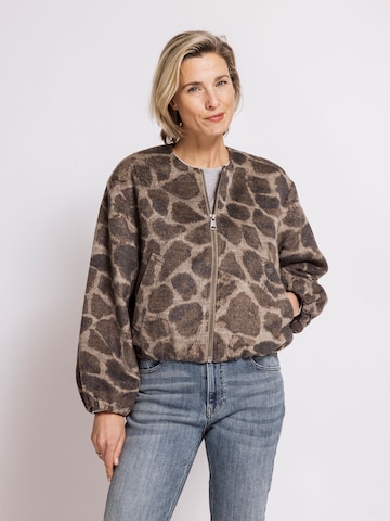 Zhrill Between-Season Jacket 'ZHMANOA' in Brown
