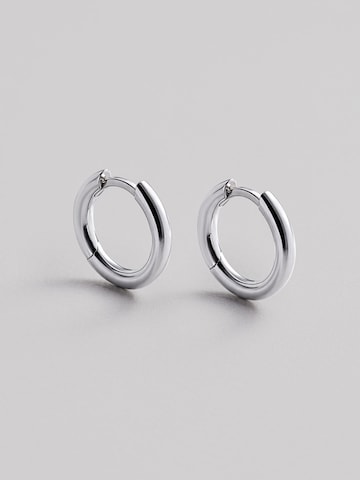 REYTEL - Pendientes 'THE HOOP S' en plata