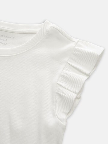 TOM TAILOR Top in Weiß