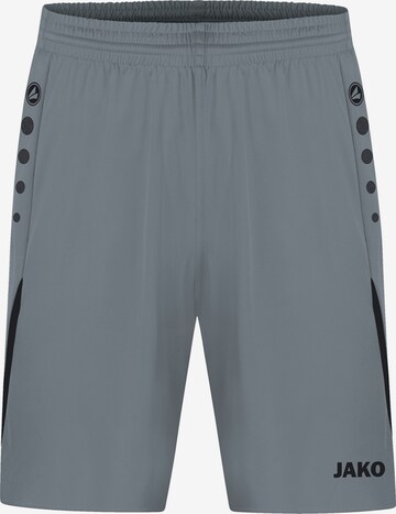 JAKO Workout Pants in Grey: front