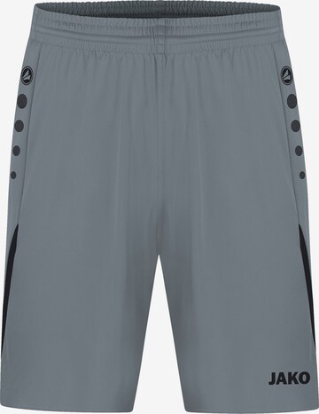 JAKO Regular Workout Pants in Grey: front