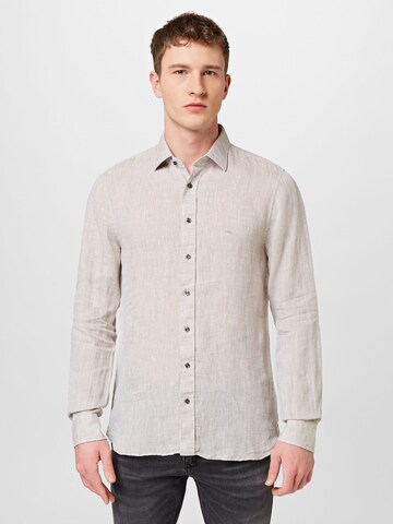 Regular fit Camicia di Michael Kors in grigio: frontale