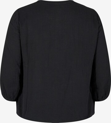 Zizzi Blouse 'XPANO' in Black