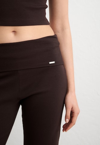 Aim'n Loose fit Pants 'Ease' in Brown
