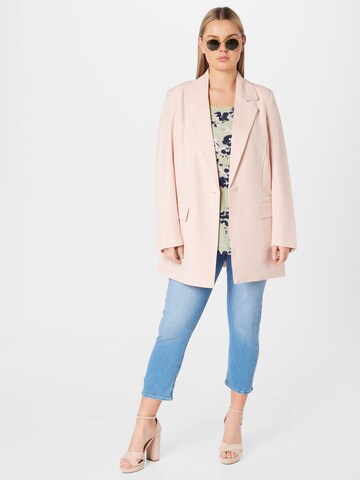 ONLY Carmakoma Blazer 'Thea' i rosa