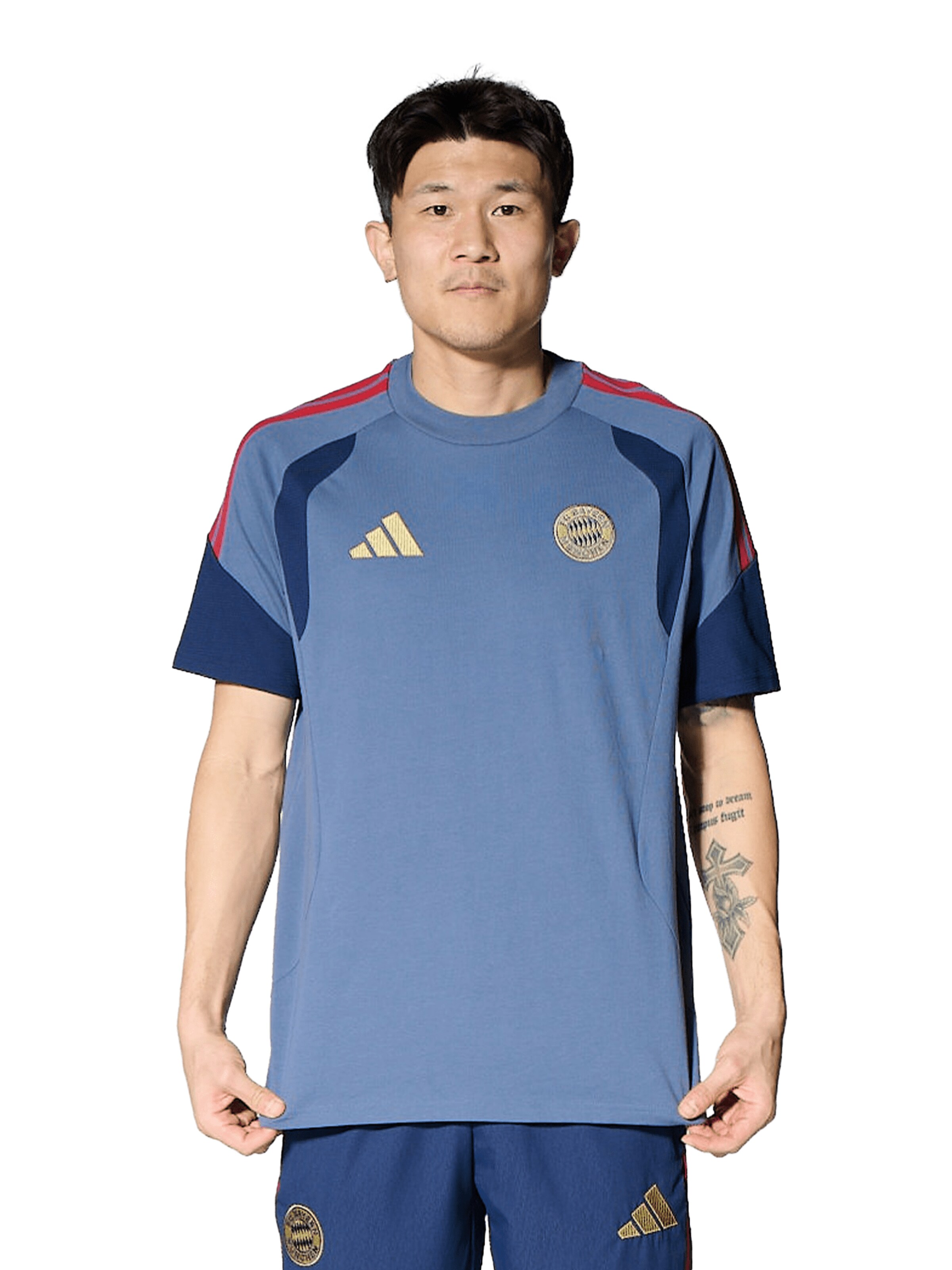 ADIDAS PERFORMANCE Shirt in Blue: front