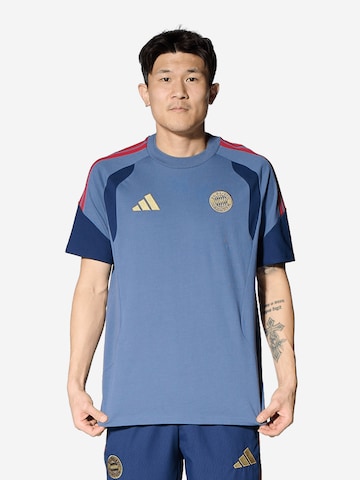 ADIDAS PERFORMANCE T-Shirt Teamline in Blau: Vorderseite