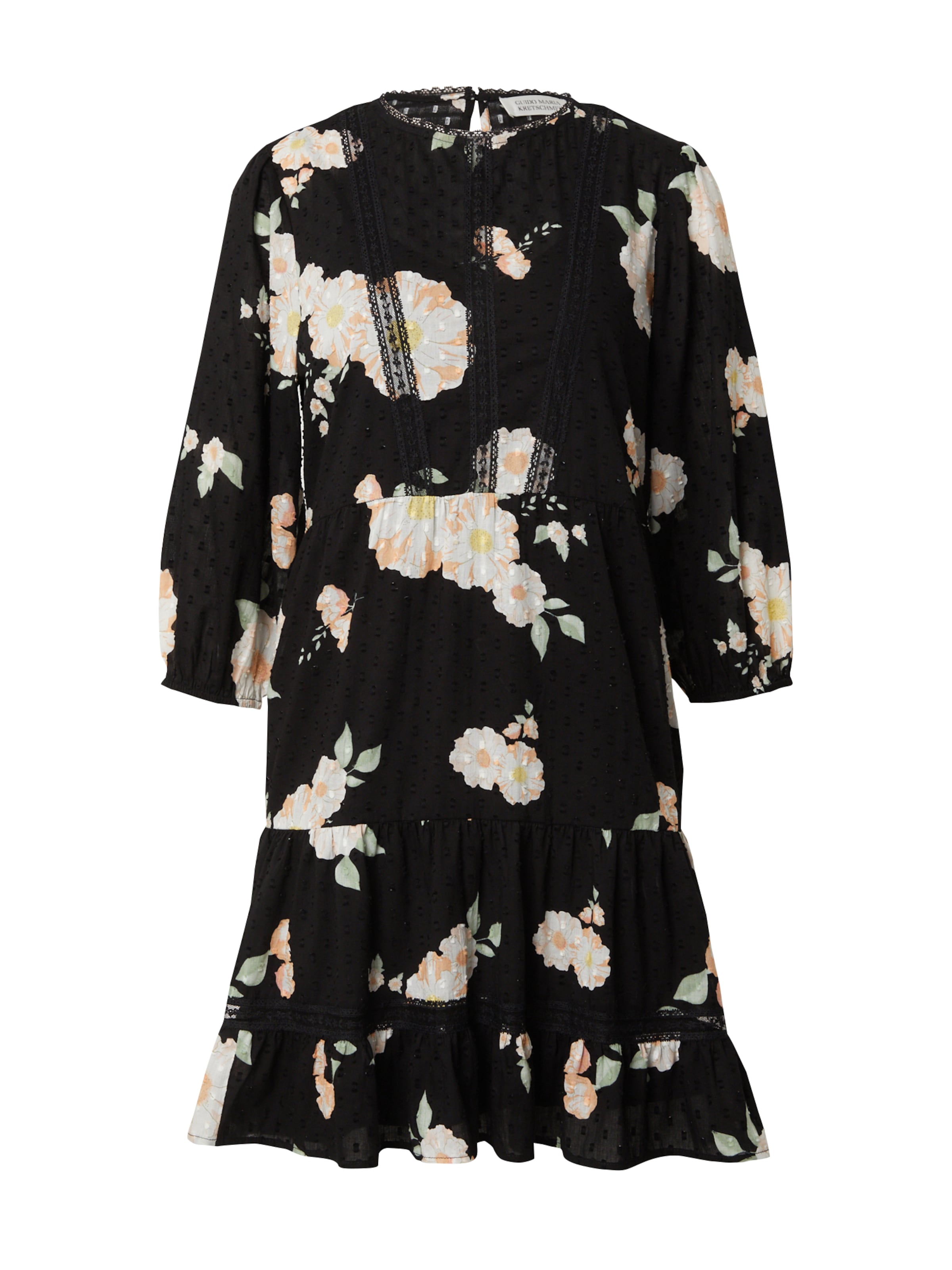 Guido Maria Kretschmer Women Šaty 'Ellinor' - zelená / černá / offwhite, Produkt