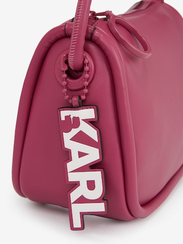 Borsa a spalla 'Ikonik' di Karl Lagerfeld in rosa