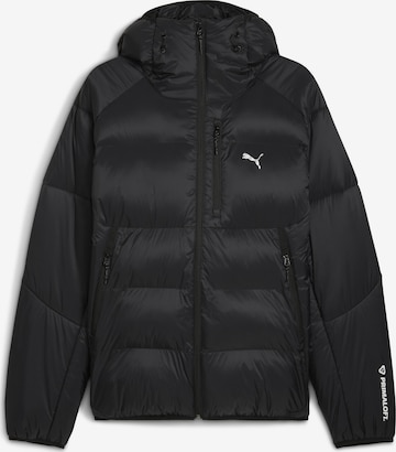 PUMA Sportjacke in Schwarz: Vorderseite