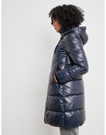 TAIFUN Zimní kabát – modrá