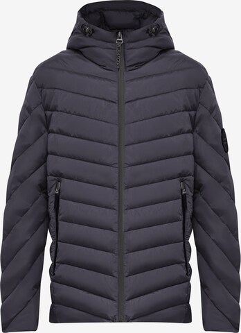 Finn Flare Winter Jacket in Black: front