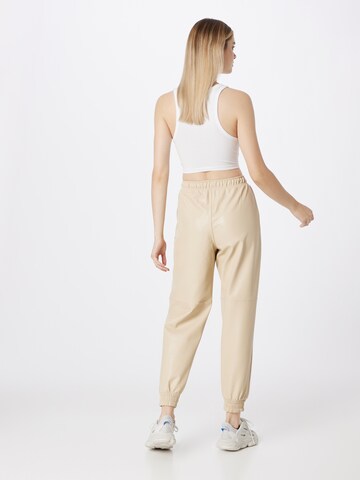 Tapered Pantaloni di Abercrombie & Fitch in beige