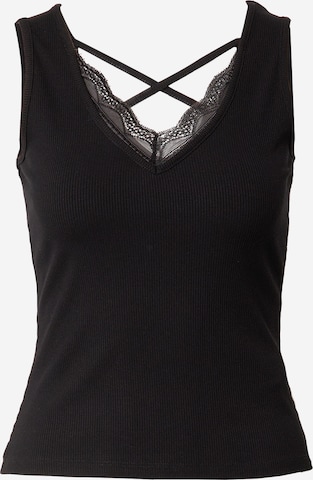 ABOUT YOU Top 'Patrizia' in Black: front