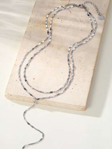 Hey Happiness Kette 'Y-Layer' in Silber
