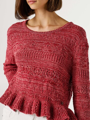 Pepe Jeans Pullover 'Kasni' in Rot