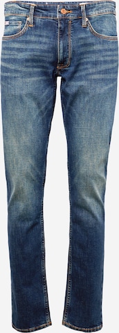 Slimfit Jeans 'Keith' de la s.Oliver pe albastru: față