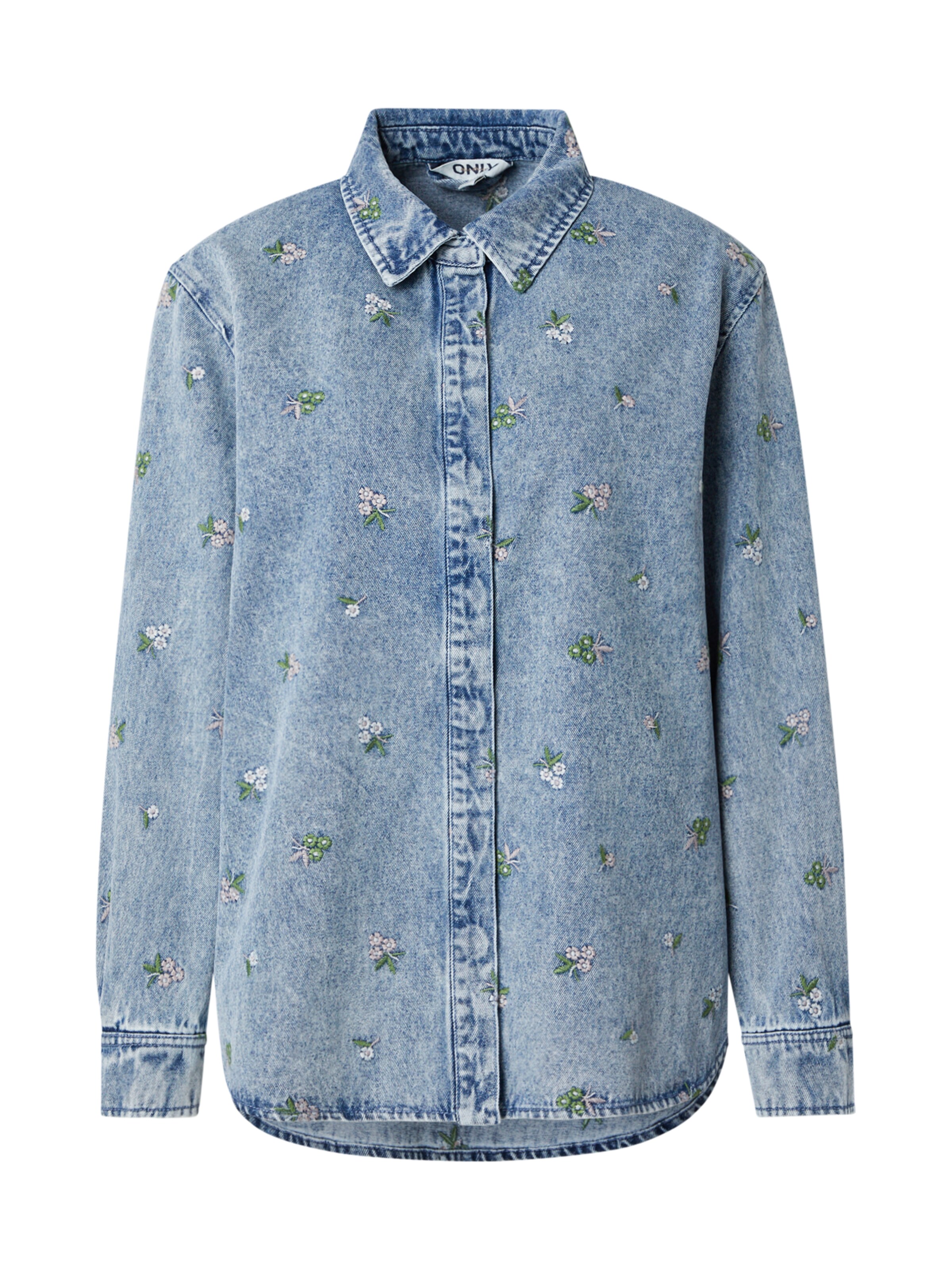 ONLY Bluse 'ONLVera' in Blau: Vorderseite