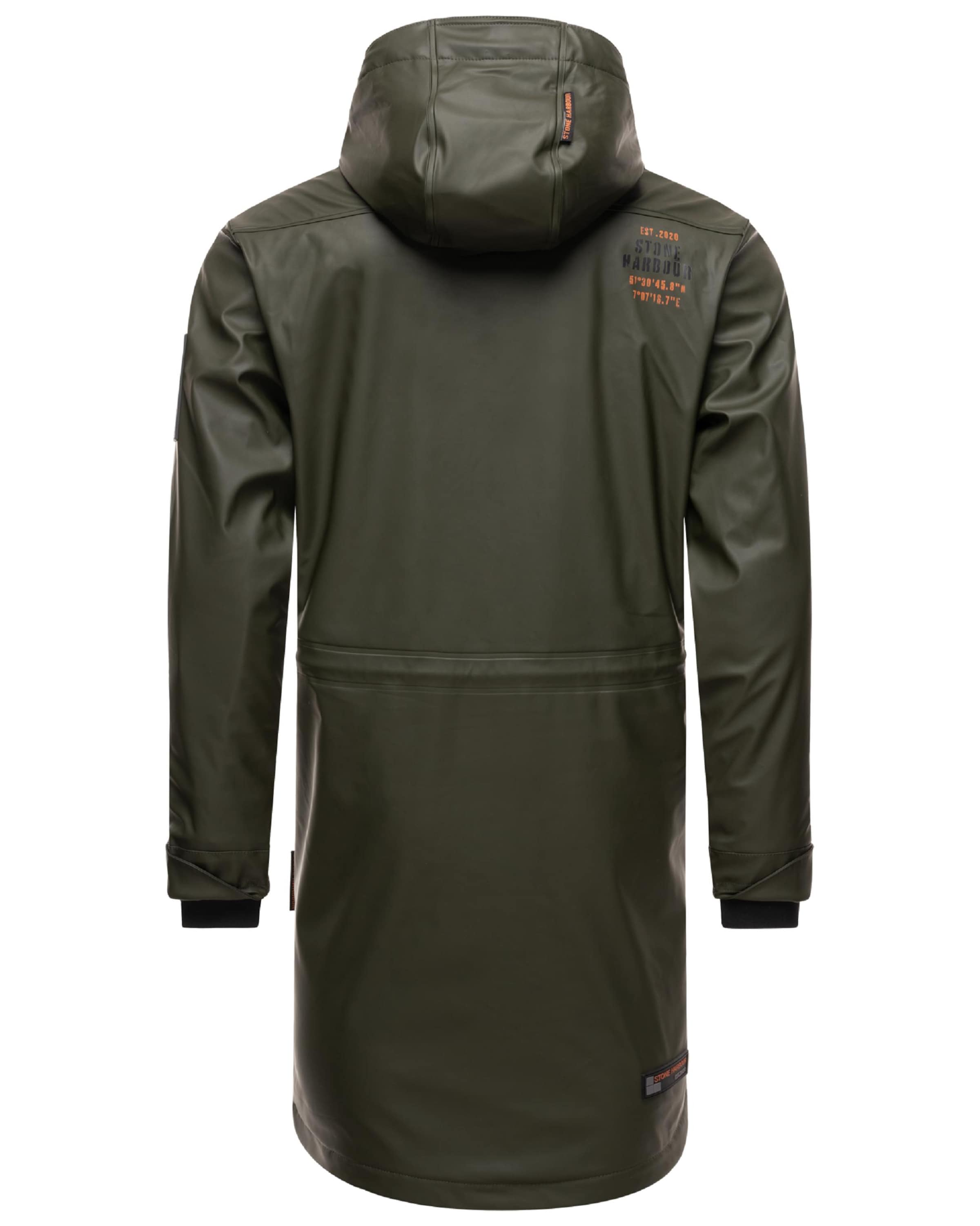 žalia STONE HARBOUR Demisezoninis paltas 'Verdaan'