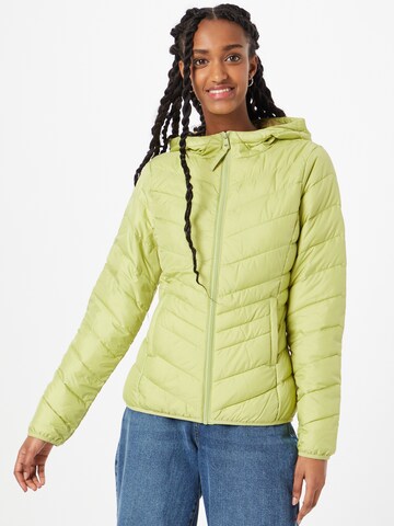 TOM TAILOR DENIM Between-Season Jacket in Green: front