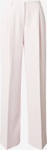 TAIFUN Wide leg Pleated Pants in Pink: front