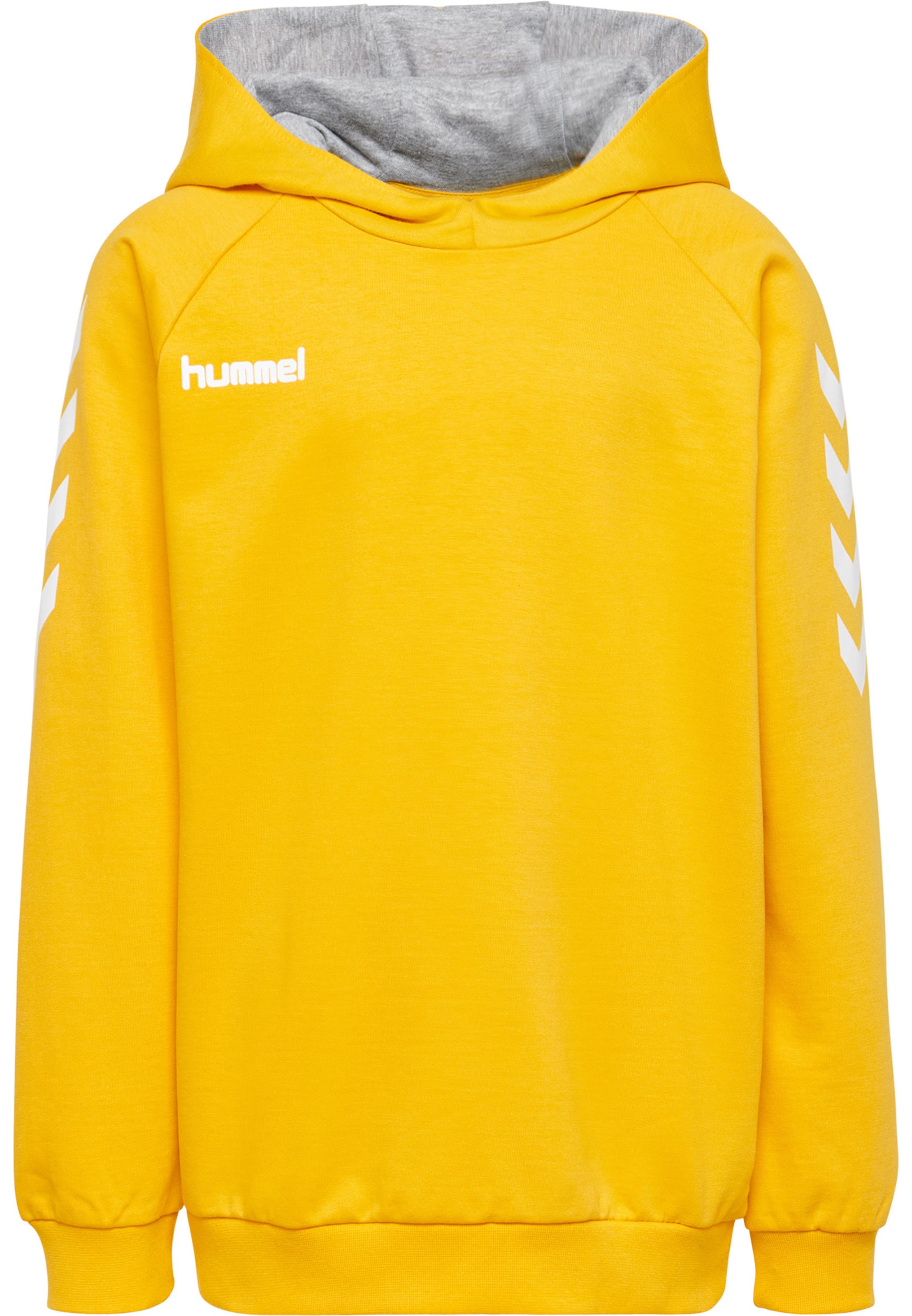 Hummel Sweatshirt in Geel: voorkant
