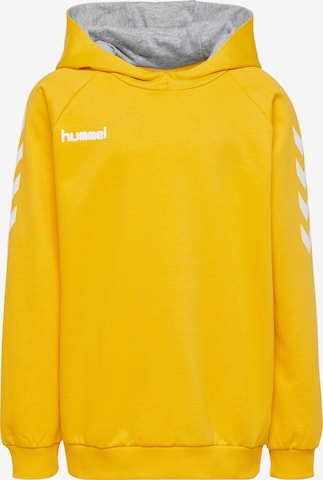 Hummel Sweatshirt in Yellow: front