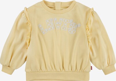LEVI'S ® Sportisks džemperis, krāsa - gaiši dzeltens / balts, Preces skats