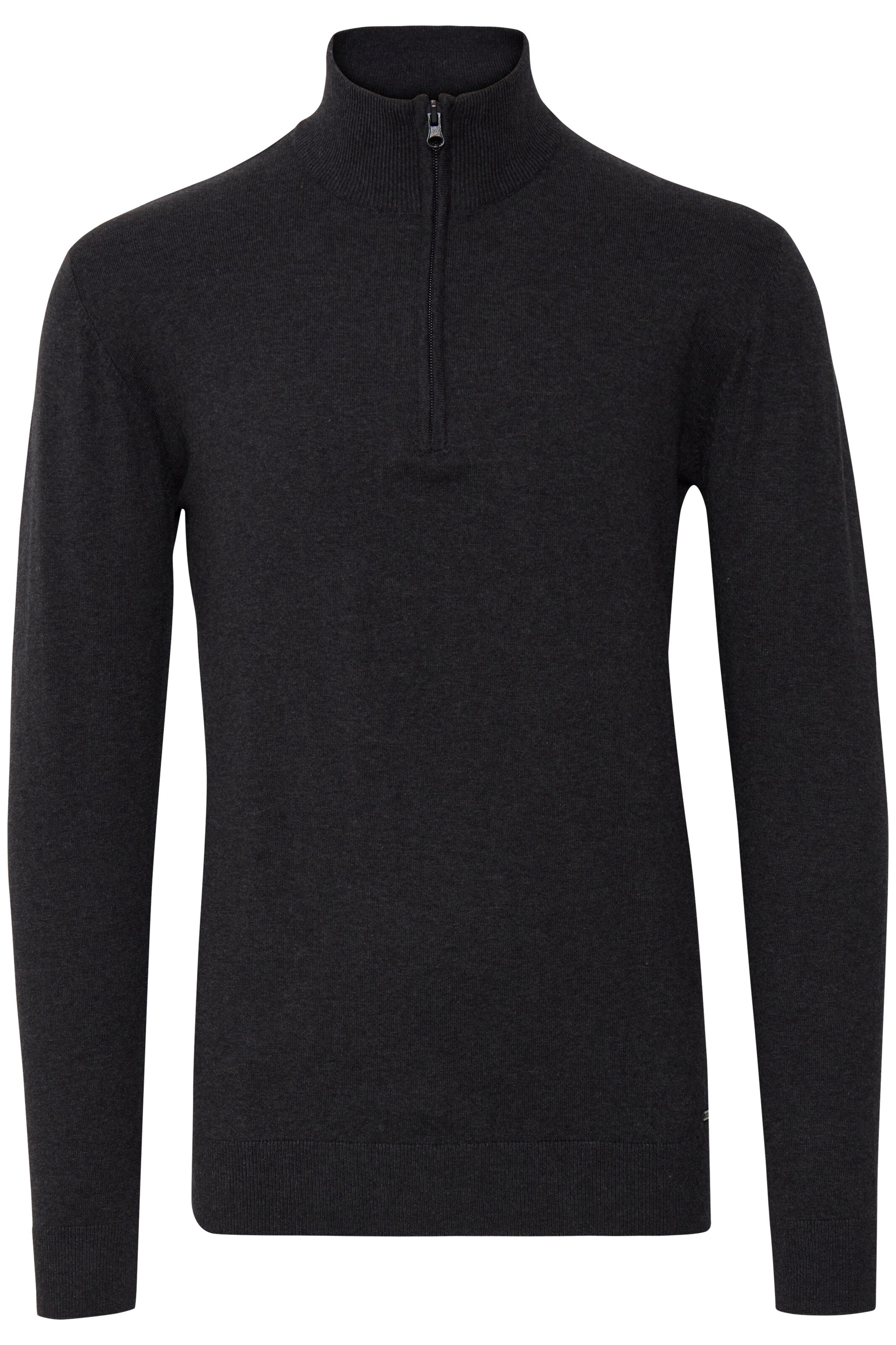 INDICODE JEANS Pullover 'BADDON' in Grau: Vorderseite