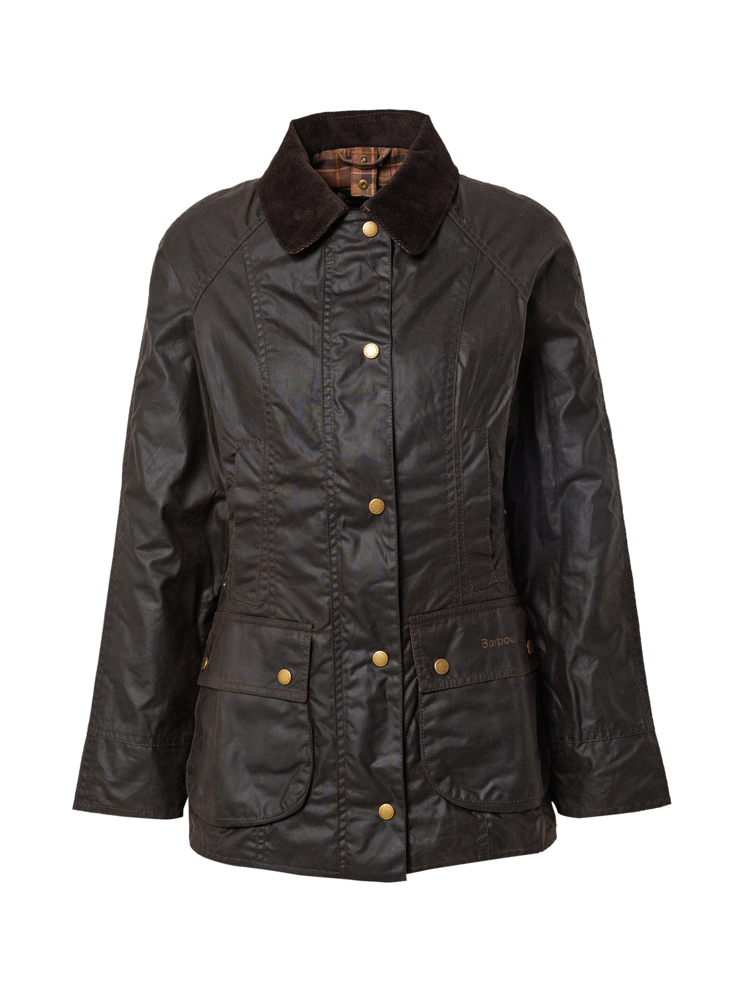 Barbour Between-Season Jacket 'Beadnell' in Brown: front