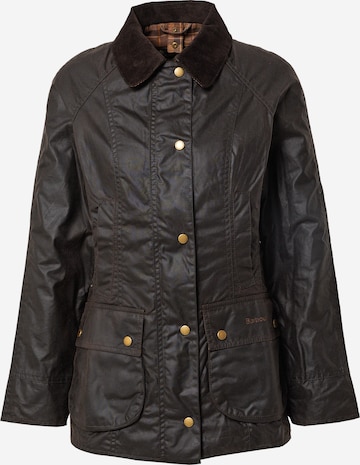 Barbour Tussenjas 'Beadnell' in Bruin: voorkant