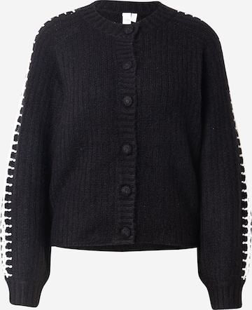 YAS - Cárdigan 'YASOLLY' en negro: frente